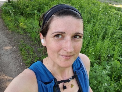 Marianna Wesselink van Pinkcube doet mee aan de Alpentocht samen met haar collega's